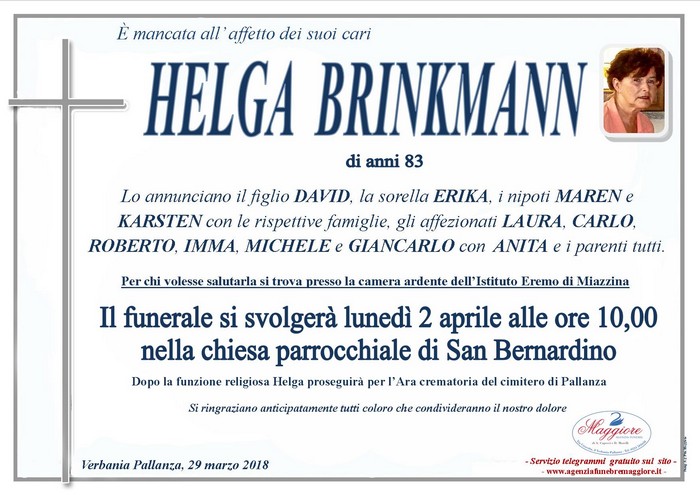 helga brinmann