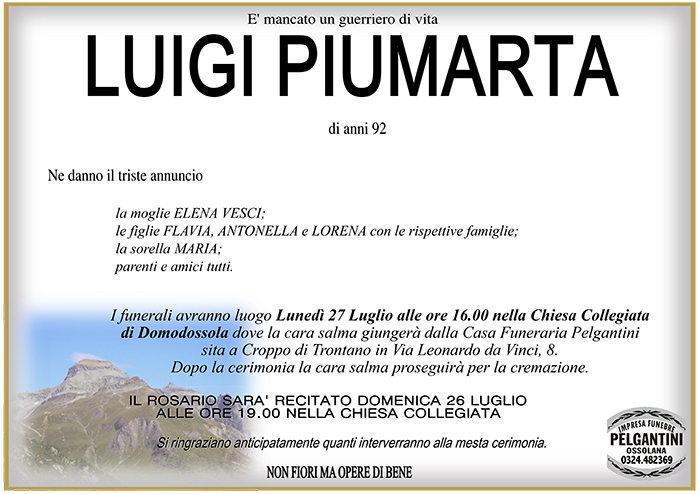 luigi piumarta