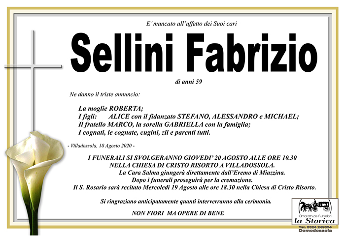 manifesto SELLINI