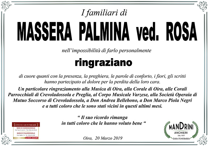 massera palmina