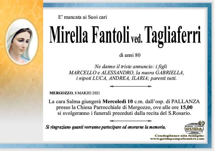 mirella FANTOLI TAGLIAFERRI