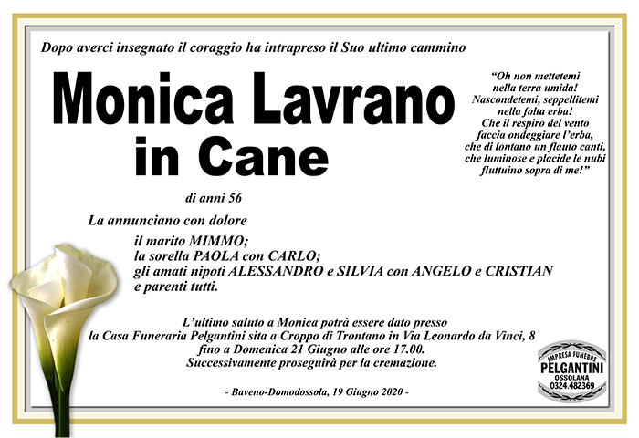 monica LAVRANO