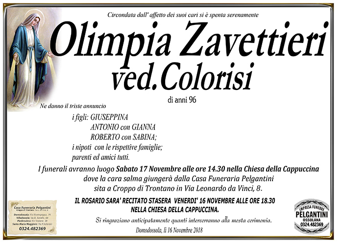 olimpia zavettieri