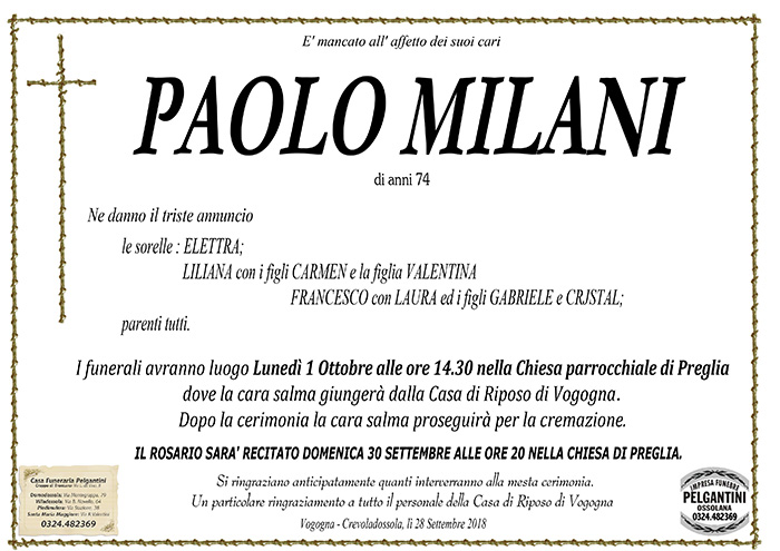 paolo milani