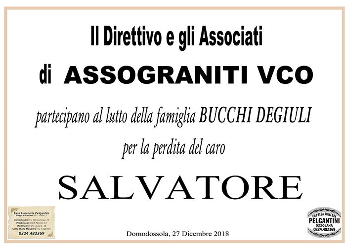 partecipazione Bucchi De Giuli