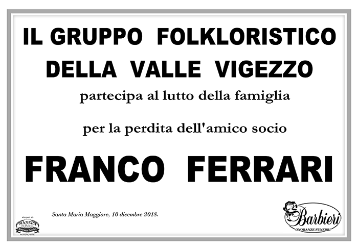 partecipazione franco ferrari