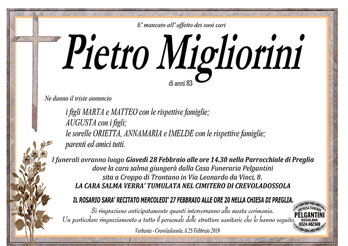 pietro migliorini