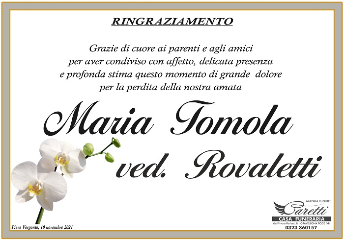 ring Tomola Maria