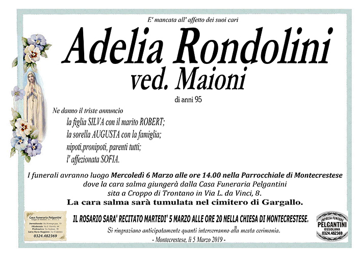 rondolini adelia