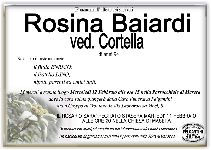 rosina BAIARDI
