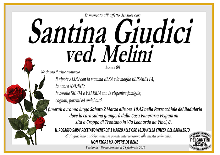 santina giudici