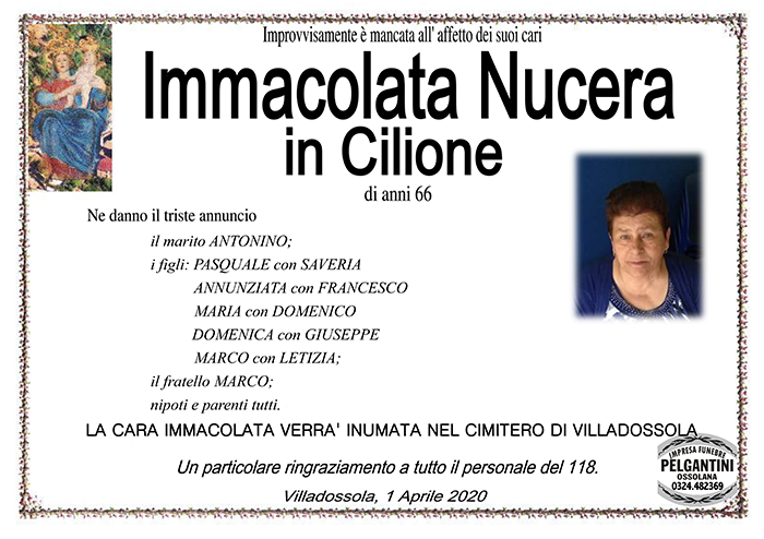 sostituito NUCERA