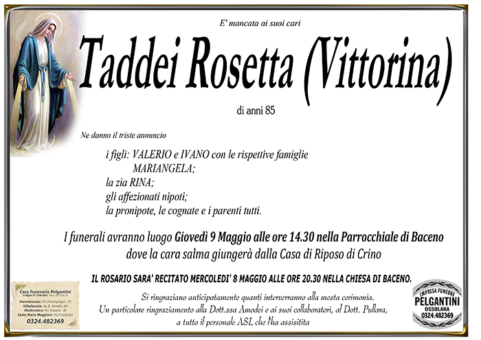 taddei rosetta