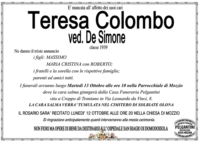 teresa COLOMBO 1