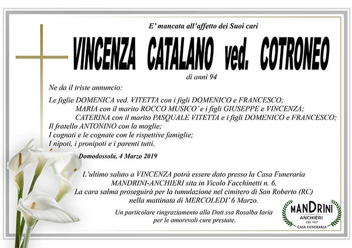 vincenza catalano