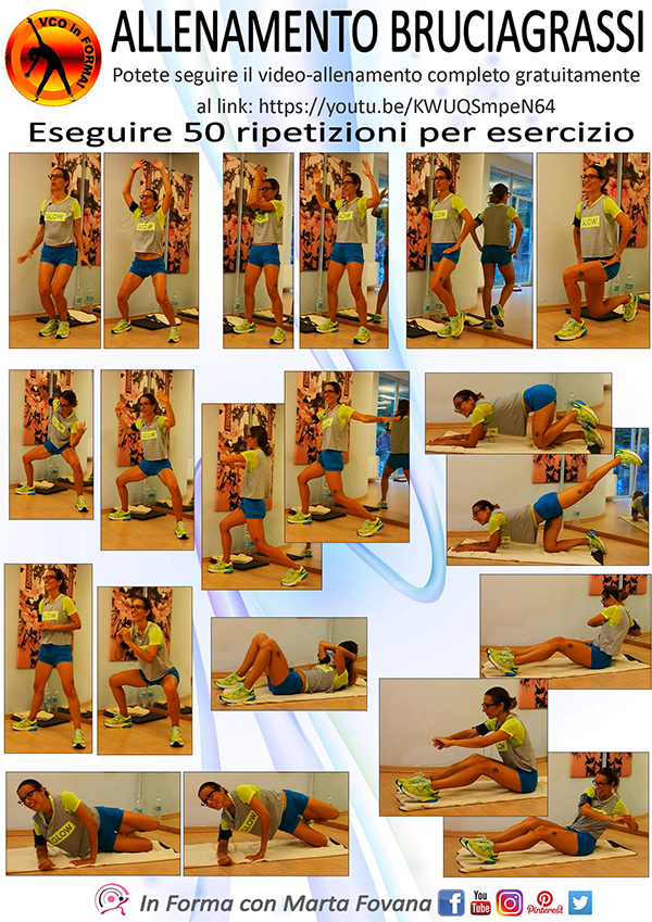 allenamento briucagrassi set