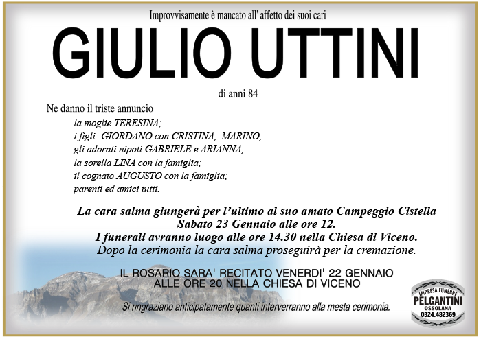 giulio UTTINI