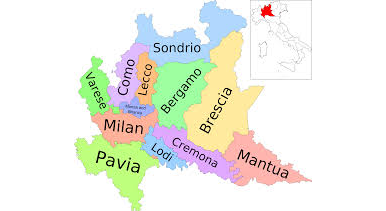 cartina lombardia
