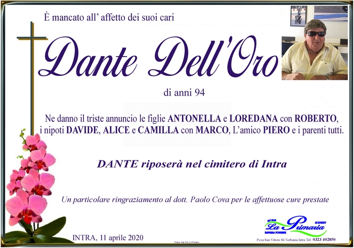 dante dell oro