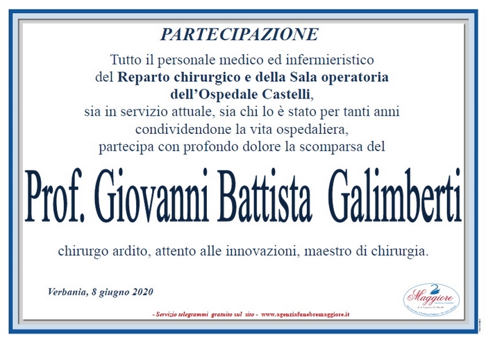 galimberti g b partecipazioni